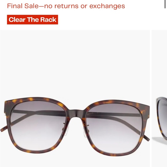 Saint Laurent Tortoise Sunglasses - Picture 4 of 15